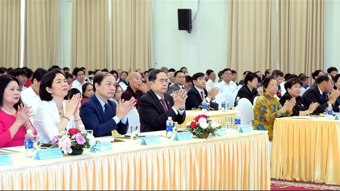 Phó Chủ tịch Thường trực Quốc hội Trần Thanh Mẫn dự Hội nghị biểu dương người khuyết tật, trẻ mồ côi và người bảo trợ tiêu biểu toàn quốc năm 2024