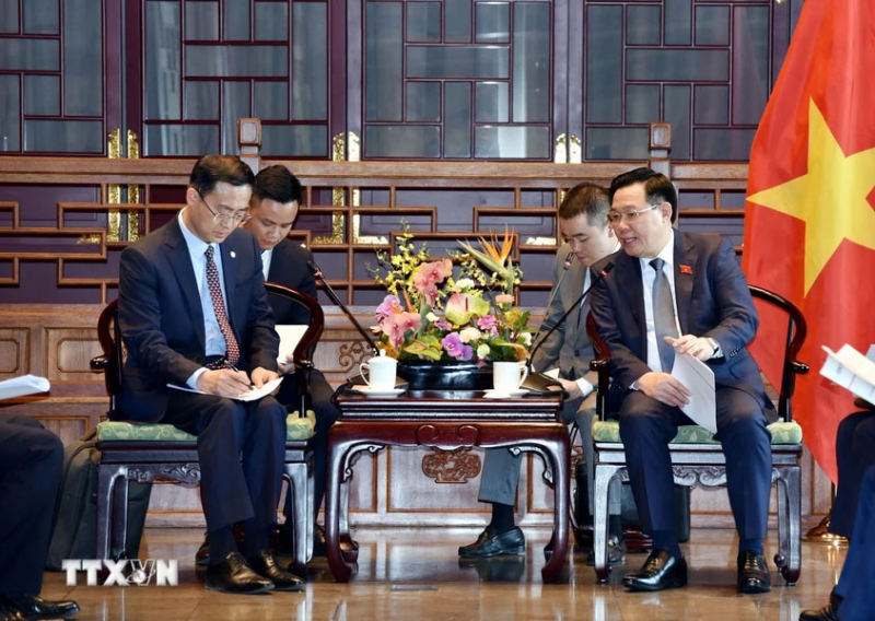 Chuyến thăm của Chủ tịch Quốc hội tiếp tục là bước tiến mới trong quan hệ Việt Nam - Trung Quốc -0