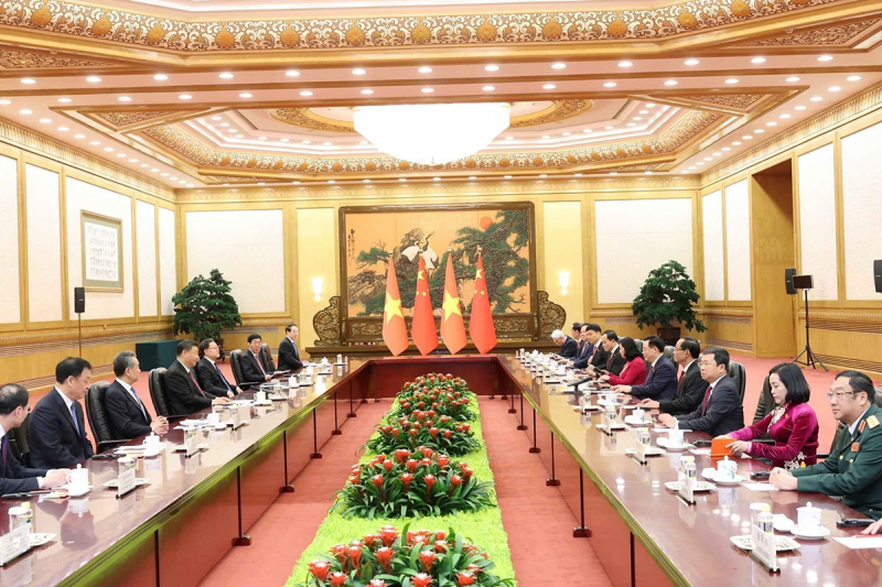 Chủ tịch Quốc hội Vương Đình Huệ thăm chính thức nước Cộng hòa Nhân dân Trung Hoa -4