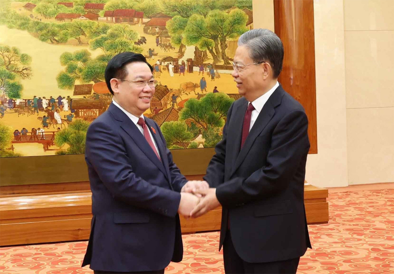Chủ tịch Quốc hội Vương Đình Huệ thăm chính thức nước Cộng hòa Nhân dân Trung Hoa -0