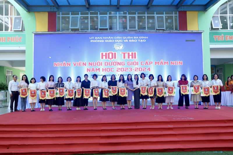 Hà Nội: Khai mạc Hội thi nhân viên nuôi dưỡng giỏi cấp mầm non năm học 2023-2024 -0