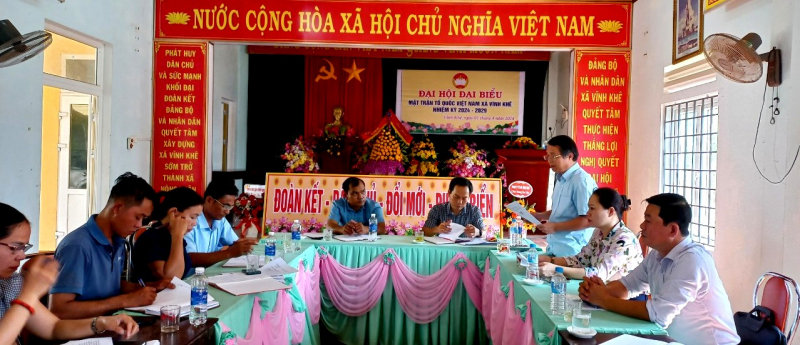 Ban Dân tộc HĐND tỉnh Quảng Trị khảo sát tình hình thực hiện chính sách dân tộc tại xã Vĩnh Khê, huyện Vĩnh Linh - ẢNH MAI LINH