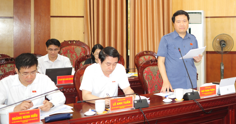 Đoàn giám sát của Ủy ban Thường vụ Quốc hội về đơn vị sự nghiệp công lập làm việc với UBND tỉnh Thanh Hóa -0
