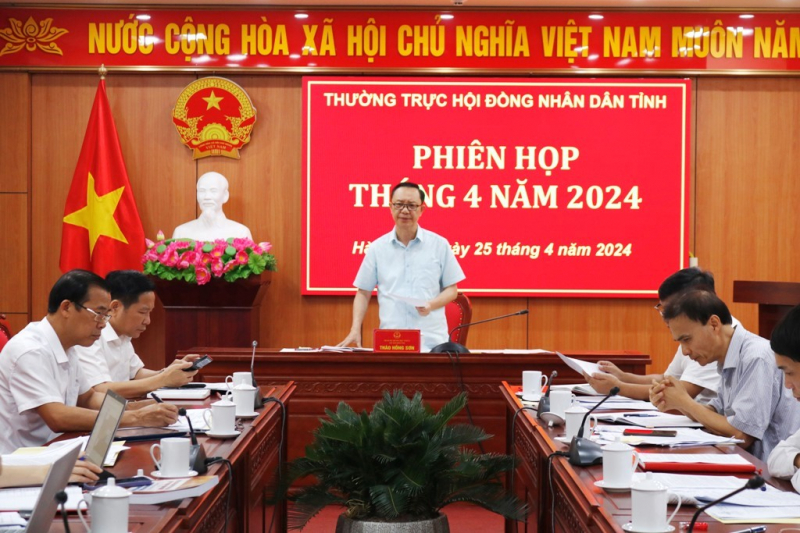 Hà Giang: Phiên họp thường trực tháng 4 năm 2024 -0