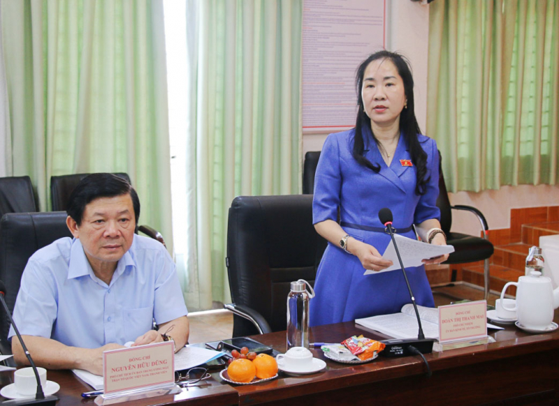 Đoàn giám sát của Ủy ban Thường vụ Quốc hội làm việc với Sở Y tế Thành phố Hồ Chí Minh -0