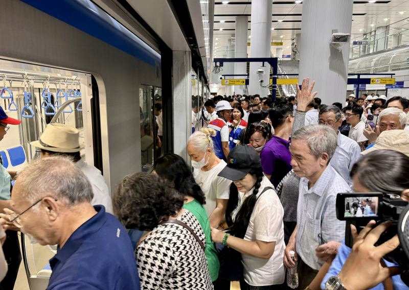 TP. Hồ Chí Minh: Trải nghiệm tàu điện chạy tự động trên toàn tuyến metro Bến Thành - Suối Tiên -0
