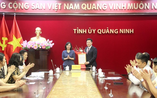 Quảng Ninh: Ông Bùi Hoàng Giang được bổ nhiệm giữ chức vụ Phó Chánh Văn phòng Tỉnh ủy 