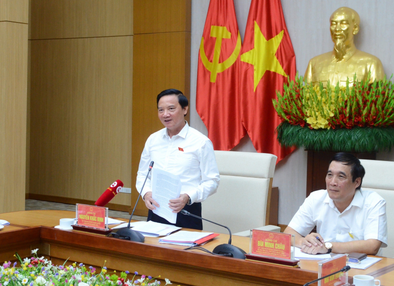 Phó Chủ tịch Quốc hội Nguyễn Khắc Định làm việc với UBND tỉnh Phú Thọ -0