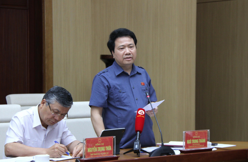 Phó Chủ tịch Quốc hội Nguyễn Khắc Định làm việc với UBND tỉnh Phú Thọ -1