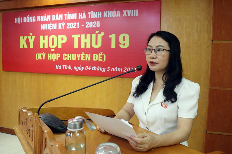 Hà Tĩnh: HĐND tỉnh thông qua 13 nghị quyết tại Kỳ họp thứ 19 -0