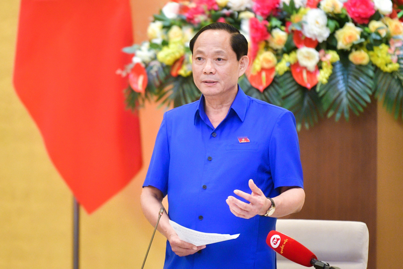 Phó Chủ tịch Quốc hội, Thượng tướng Trần Quang Phương dự phiên thẩm tra dự án Luật Quản lý, sử dụng vũ khí, vật liệu nổ và công cụ hỗ trợ (sửa đổi)