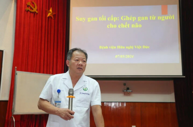 Việt Nam lần đầu tiên ghép gan thành công cho người bệnh suy gan tối cấp  -0