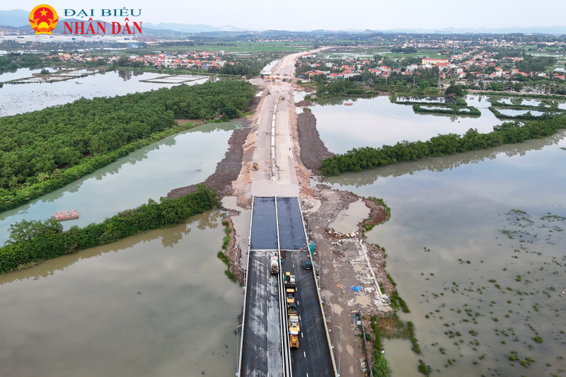 Gấp rút hoàn thành cầu Bến Rừng gần 2.000 tỷ đồng kết nối Hải Phòng với Quảng Ninh  -0