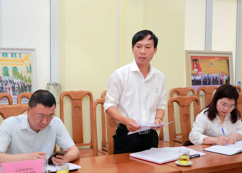 Đoàn ĐBQH tỉnh Hà Giang làm việc với Ban Dân tộc tỉnh trước Kỳ họp thứ Bảy, Quốc hội Khóa XV -0