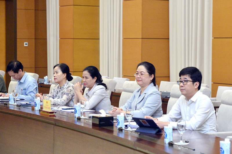 Phó Chủ tịch Thường trực Quốc hội Trần Thanh Mẫn chủ trì cuộc họp về tiếp thu, giải trình, chỉnh lý 2 dự thảo Luật -1