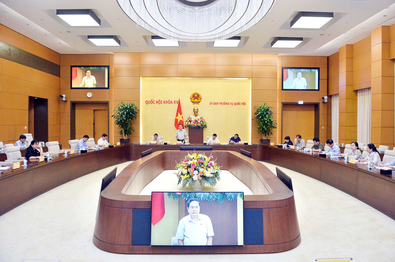 Phó Chủ tịch Thường trực Quốc hội Trần Thanh Mẫn chủ trì cuộc họp về tiếp thu, giải trình, chỉnh lý 2 dự thảo Luật -2