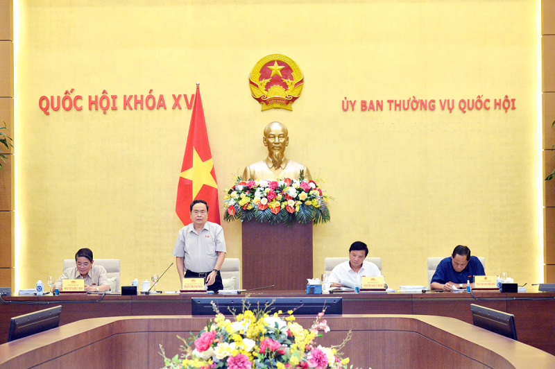 Phó Chủ tịch Thường trực Quốc hội Trần Thanh Mẫn chủ trì cuộc họp về tiếp thu, giải trình, chỉnh lý 2 dự thảo Luật -3