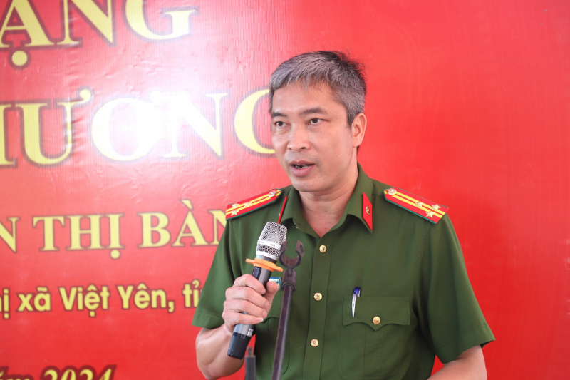 Công an tỉnh Bắc Giang: Khánh thành và bàn giao ngôi nhà “Mái ấm tình thương” đầu tiên trong năm 2024 -0