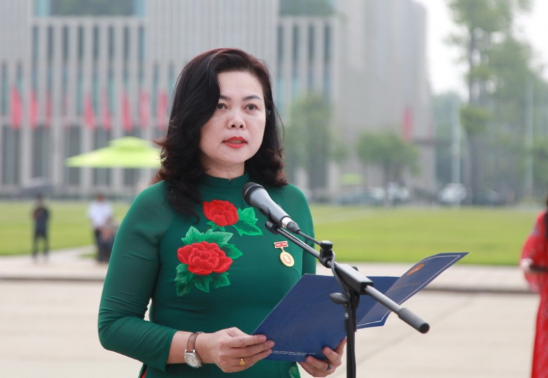 Hà Nội: 200 học sinh tiêu biểu vào Lăng báo công dâng Bác -0