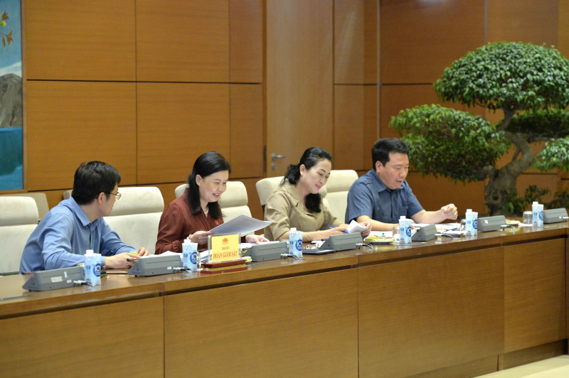 Phó Chủ tịch Quốc hội Nguyễn Khắc Định chủ trì phiên họp của Đoàn giám sát về đơn vị sự nghiệp công lập