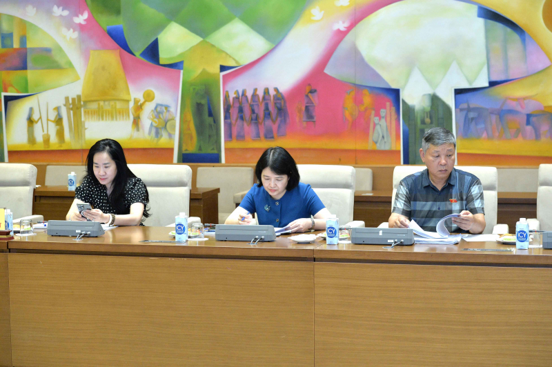 Phó Chủ tịch Quốc hội Nguyễn Khắc Định chủ trì phiên họp của Đoàn giám sát về đơn vị sự nghiệp công lập
