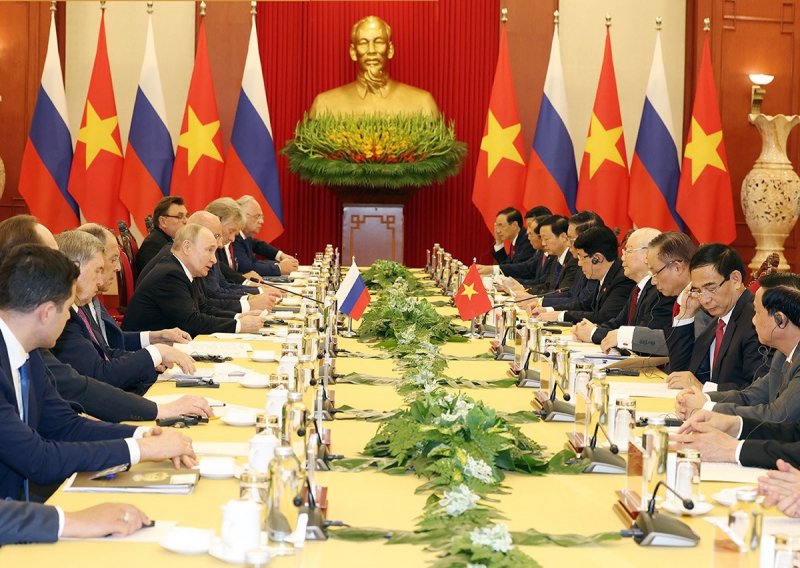 Tổng Bí thư Nguyễn Phú Trọng hội đàm với Tổng thống Liên bang Nga V. Putin -0
