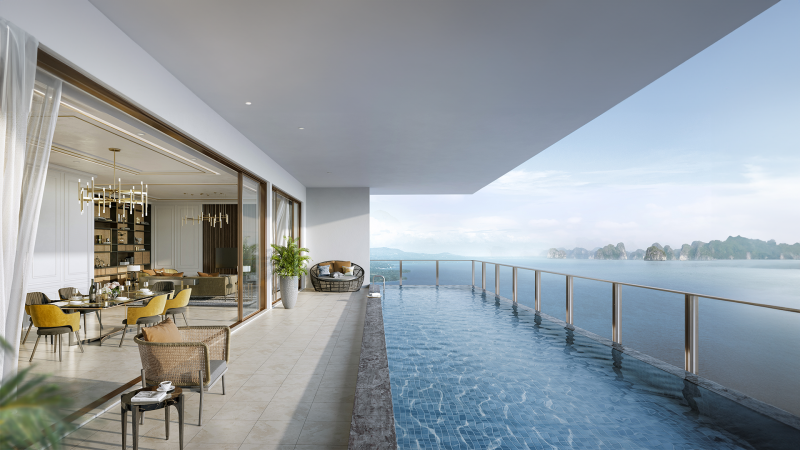 Sky Pool Villa: ‘Biệt thự trên không’ mở ra tầm nhìn độc bản ôm trọn vịnh Hạ Long -0