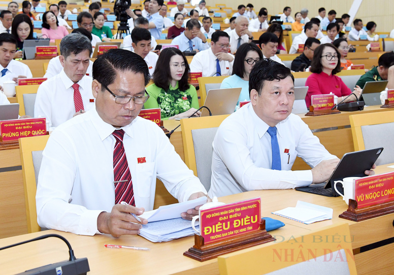Chủ tịch Quốc hội Trần Thanh Mẫn dự khai mạc Kỳ họp thứ 15, HĐND tỉnh Bình Phước Khóa X