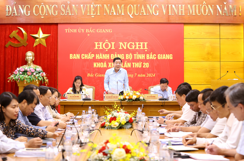 Bắc Giang: Chuẩn bị tốt đại hội đảng bộ các cấp tiến tới Đại hội đại biểu toàn quốc lần thứ XIV của Đảng -0