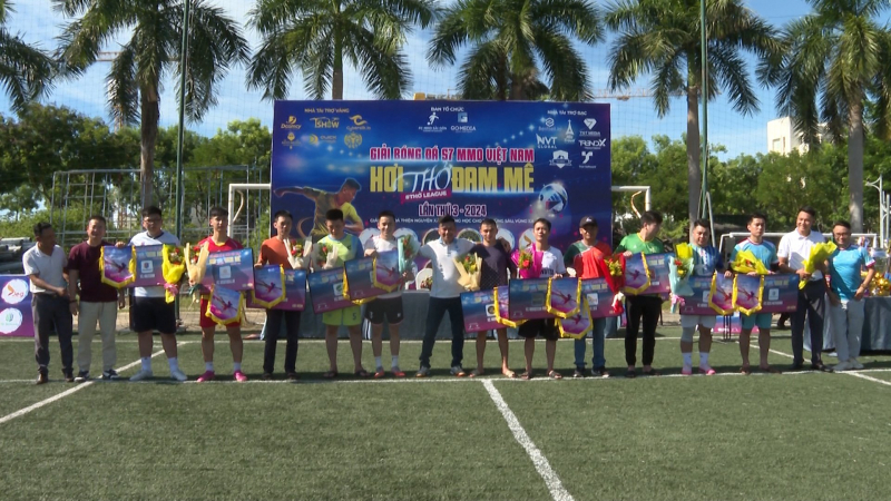 Khai mạc giải bóng đá thiện nguyện sân 7 – cúp “THỞ LEAGUE 2024” lần thứ 3