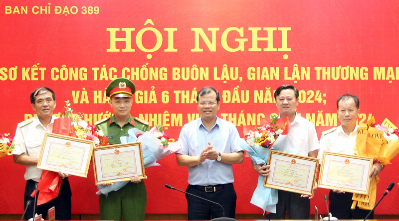 Ban Chỉ đạo chống buôn lậu, gian lận thương mại và hàng giả tỉnh Bắc Giang triển khai nhiệm vụ 6 tháng cuối năm 2024 -0