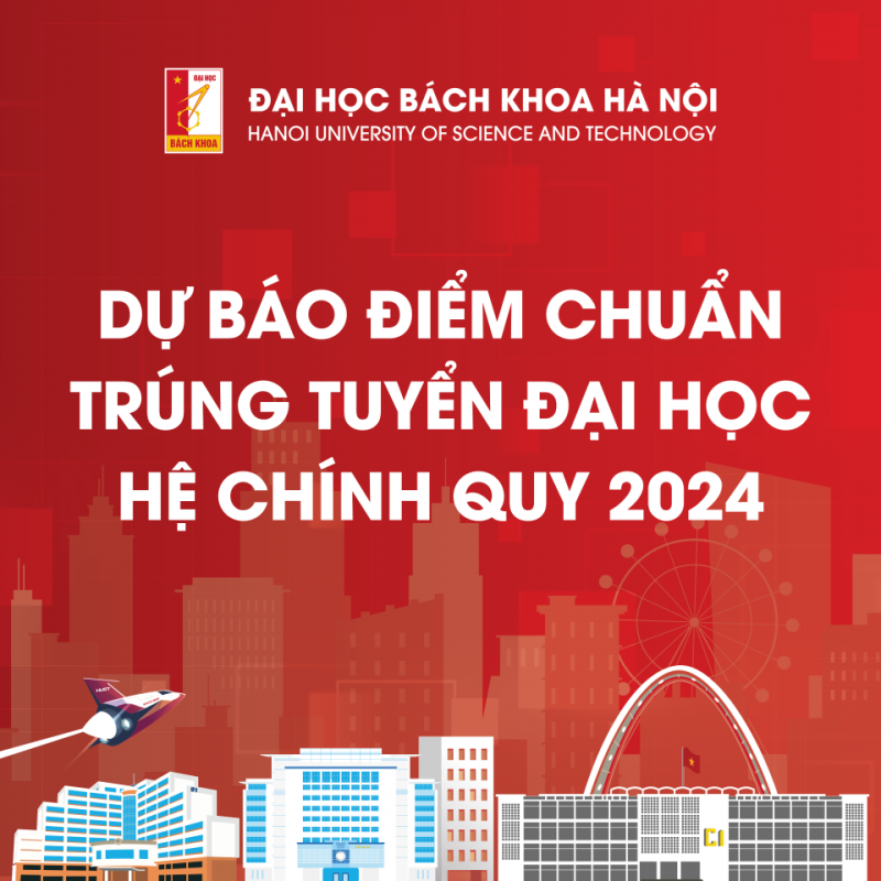 Đại học Bách khoa Hà Nội công bố dự báo điểm chuẩn năm 2024 -0