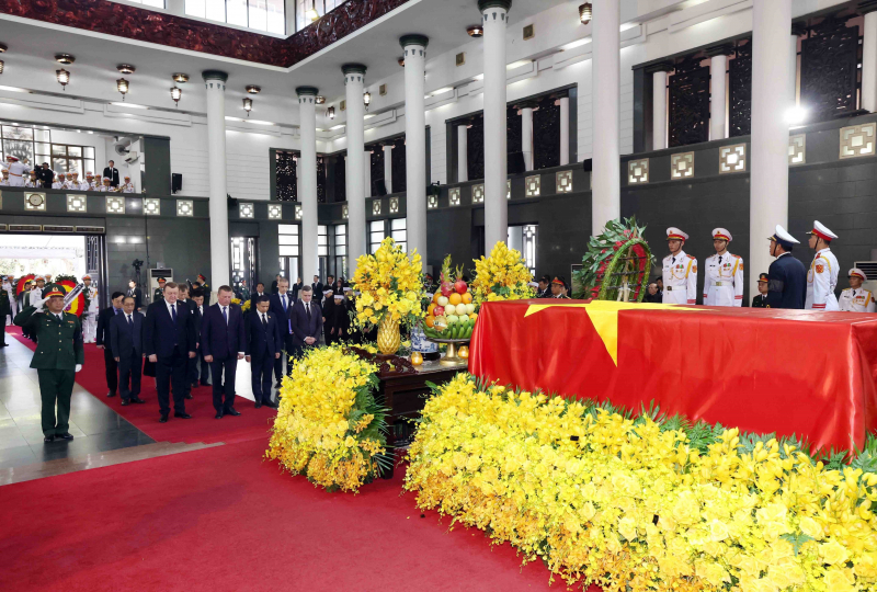 Niềm tiếc thương sâu sắc của lãnh đạo các nước tiễn biệt Tổng Bí thư Nguyễn Phú Trọng -0