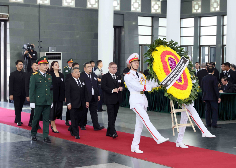 Niềm tiếc thương sâu sắc của lãnh đạo các nước tiễn biệt Tổng Bí thư Nguyễn Phú Trọng